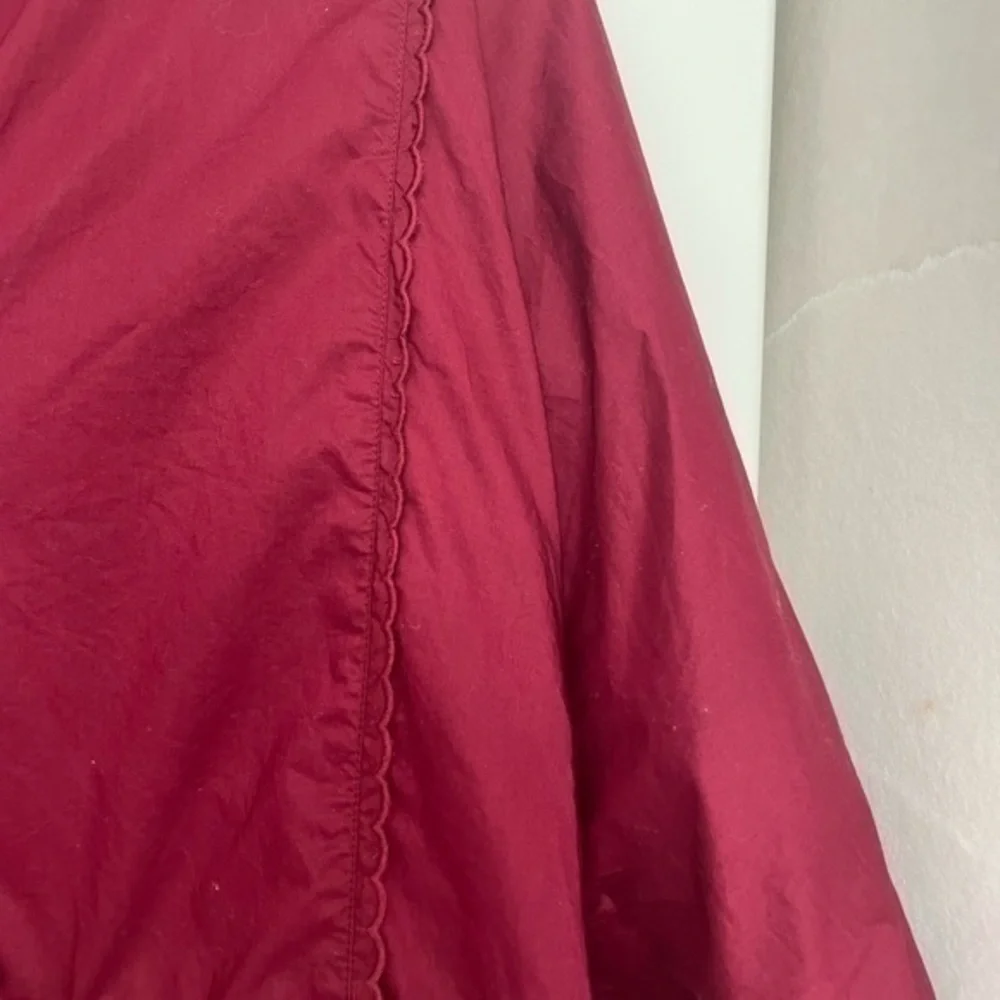 SEE BY CHLOÉ Tiered embroidered cotton-poplin mini dress Size 0 which is 34 - Picture 16 of 16